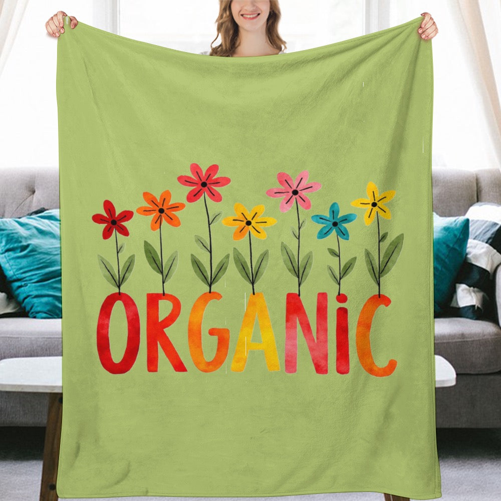 Ultra-Soft Flannel Blanket Organic