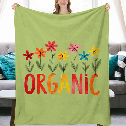 Ultra-Soft Flannel Blanket Organic