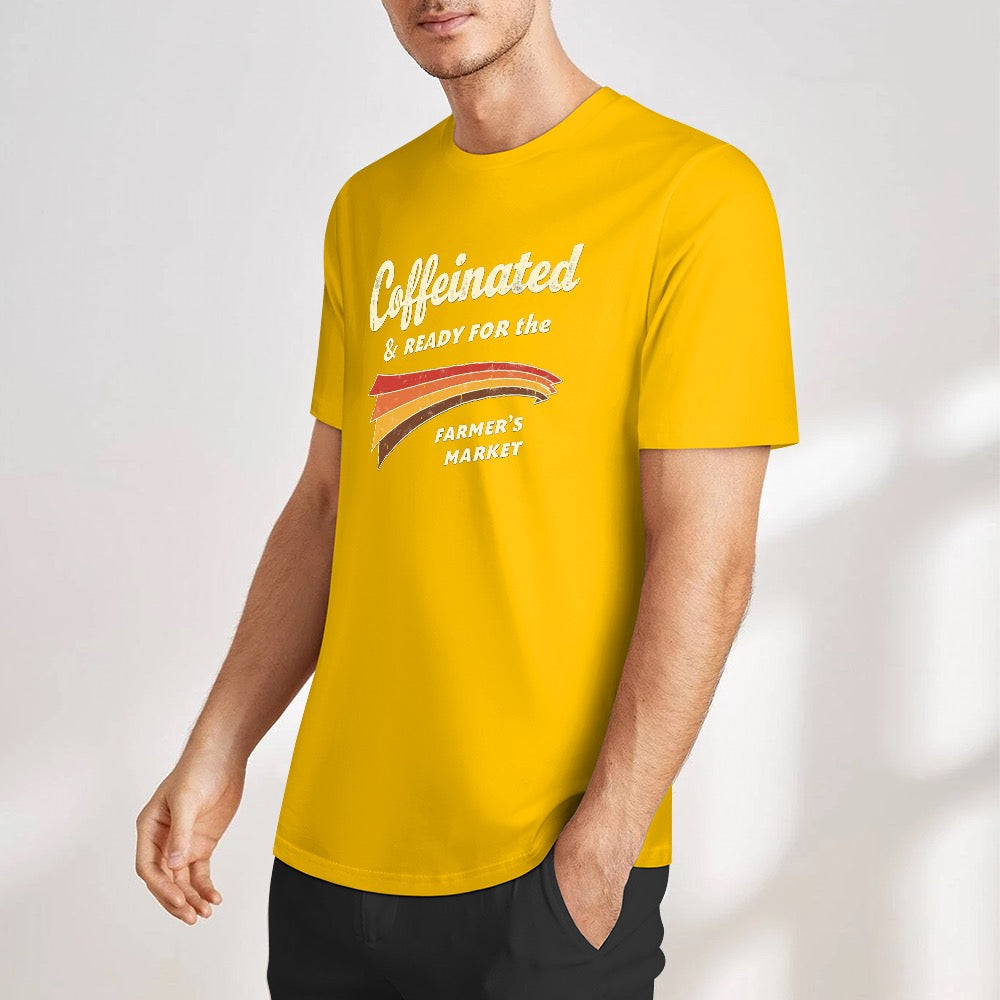 New Pure cotton short sleeved T-shirt ready for the Farmers Market