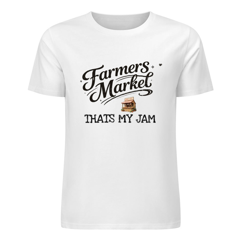 New Pure cotton short sleeved T-shirt farmers markets that’s my jam