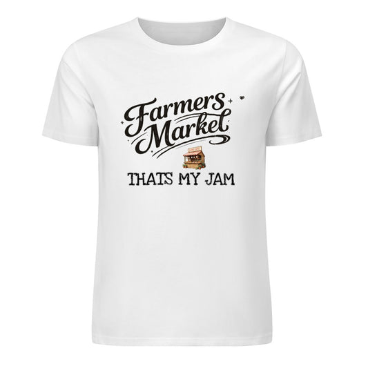 New Pure cotton short sleeved T-shirt farmers markets that’s my jam