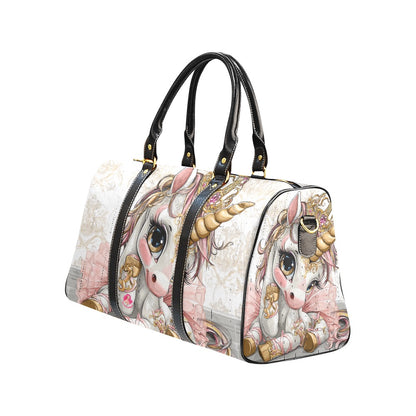 HELLO-OH-DOLLIE UNICORN BALLERINA Travel Bag (Black) (Model1639)
