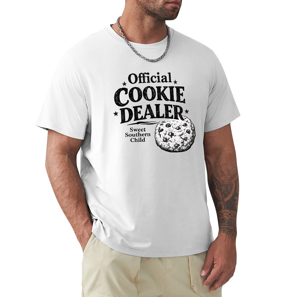 Men's T-shirt 100% cotton Official cookie dealer