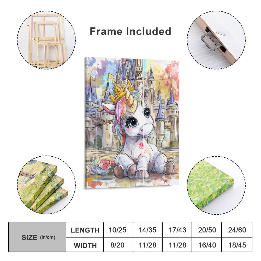 Canvas Print Multiple sizes Unframed & Framed (Vertical)