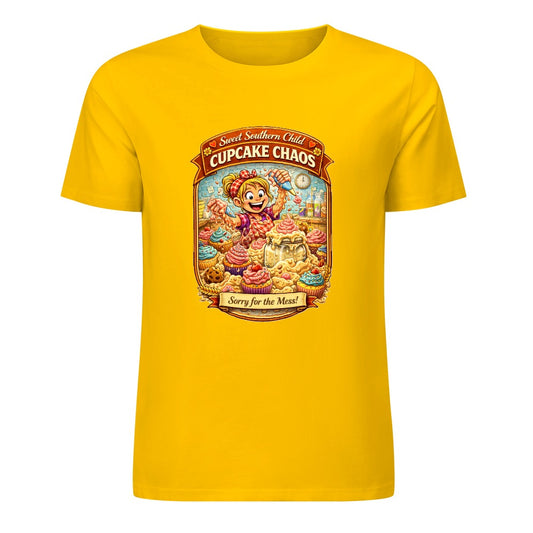 New Pure cotton short sleeved T-shirt Cupcake chaos