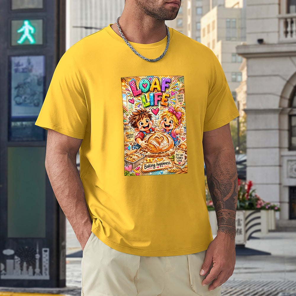 New High quality Men's T-shirt 100% Cotton