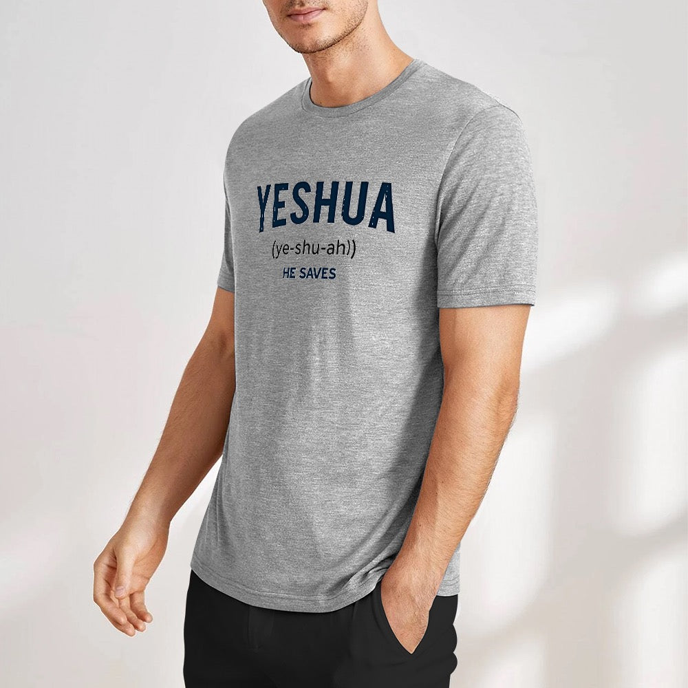 New Pure cotton short sleeved T-shirt yeshua