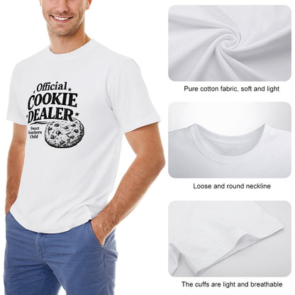 Men's T-shirt 100% cotton Official cookie dealer