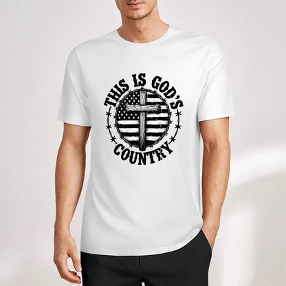 This is gods country pure cotton T-shirt This is God’s country