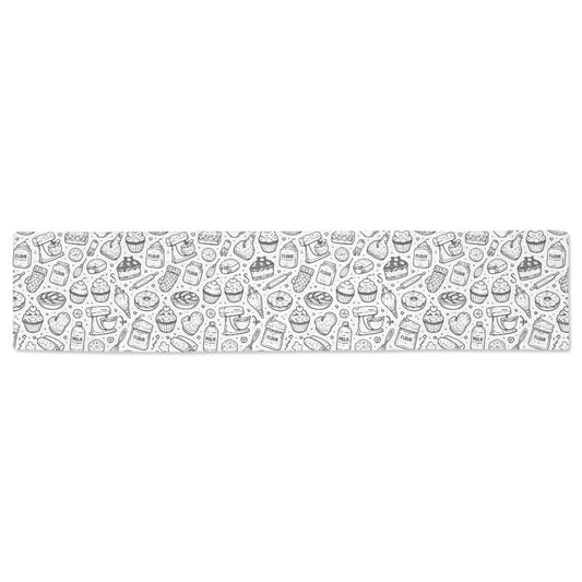 Bakery design Thickiy Ronior Table Runner  16"x 72"
