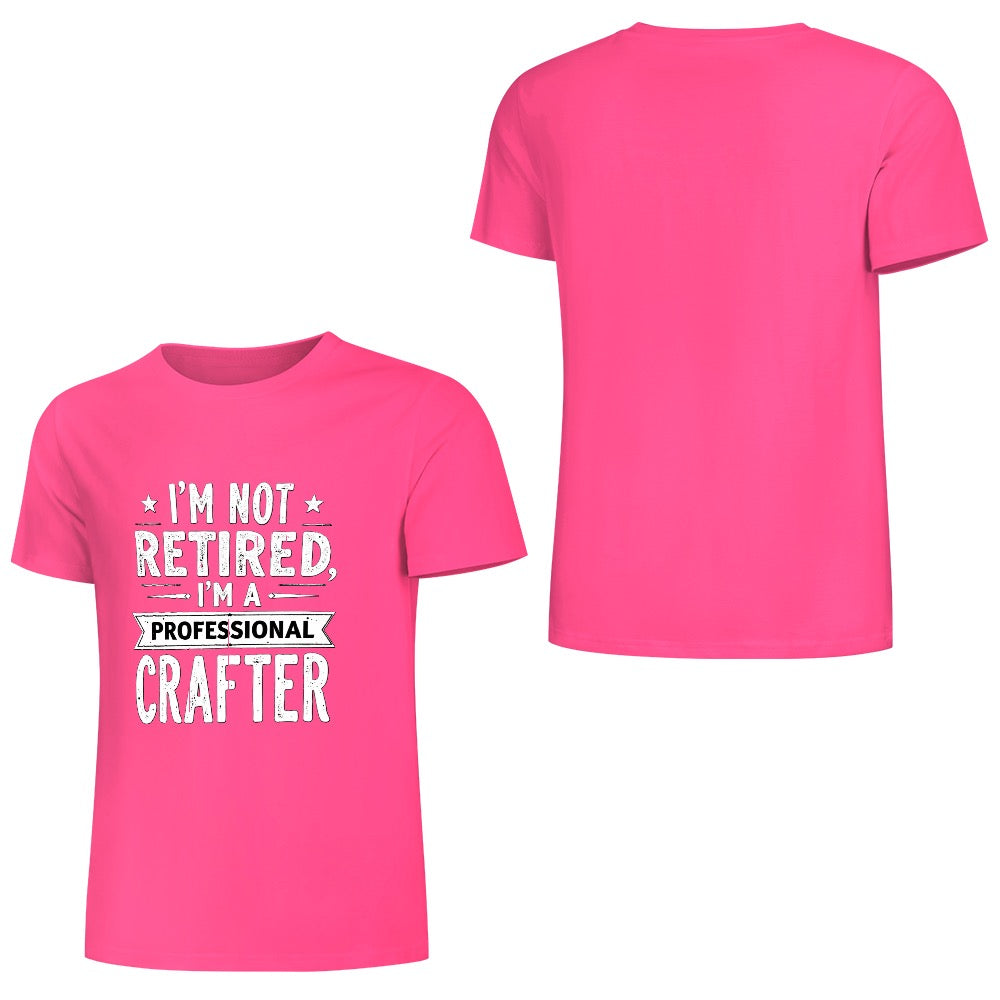 New Pure cotton short sleeved T-shirt professional crafter