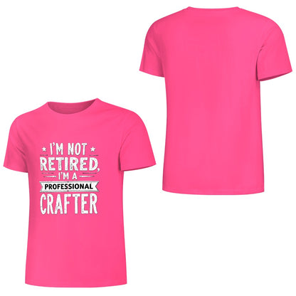 New Pure cotton short sleeved T-shirt professional crafter