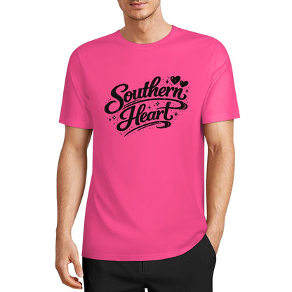 New Pure cotton short sleeved T-shirt southern heart