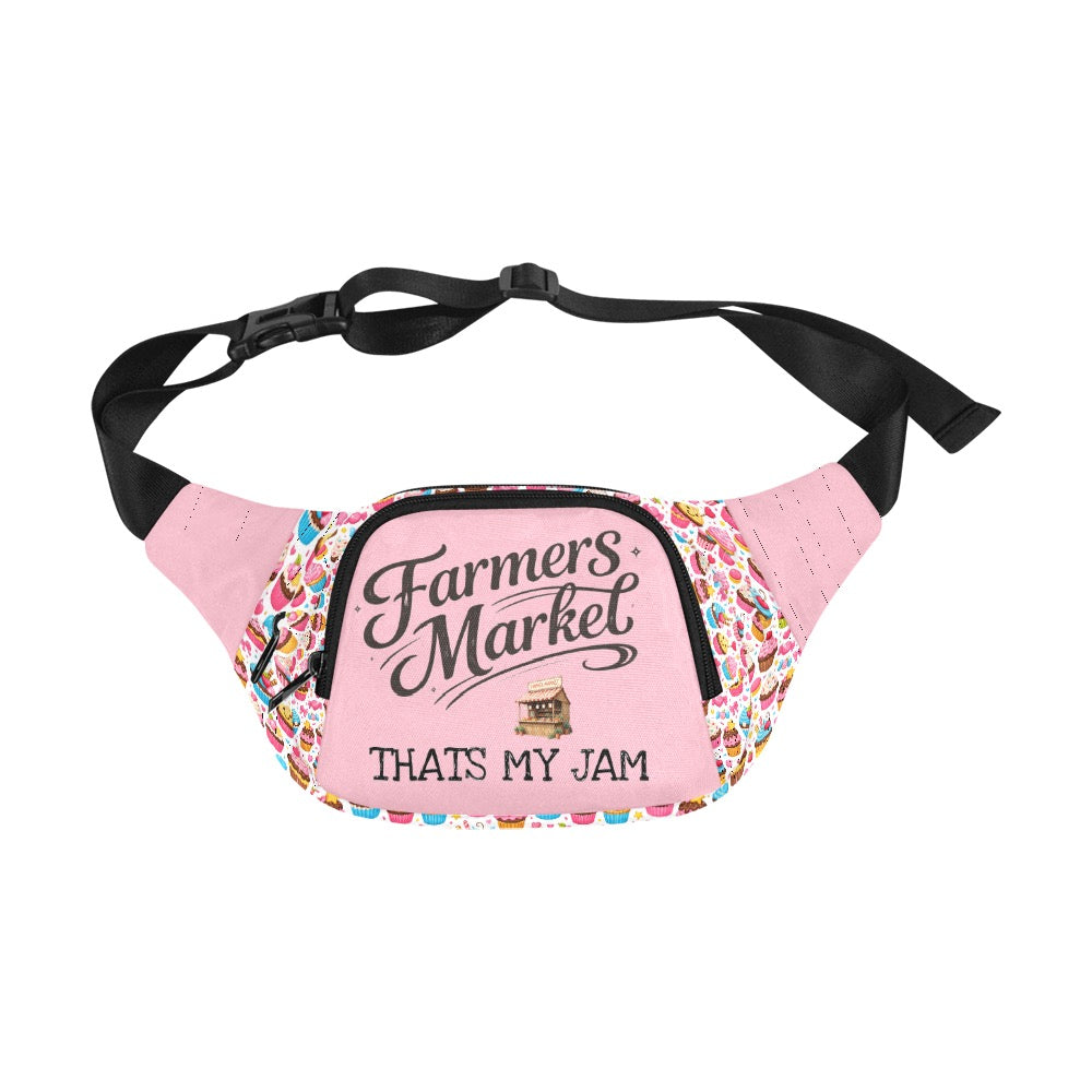 Farmers Market that’s my jam, Unisex Waist Bag (Model 1677)