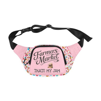 Farmers Market that’s my jam, Unisex Waist Bag (Model 1677)