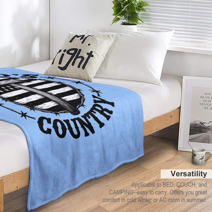 Ultra-Soft Flannel Blanket This is God’s country