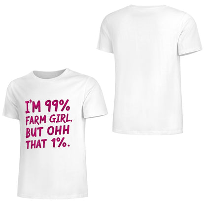 New Pure cotton short sleeved  Sweet treat and love vibes