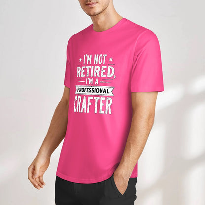 New Pure cotton short sleeved T-shirt professional crafter