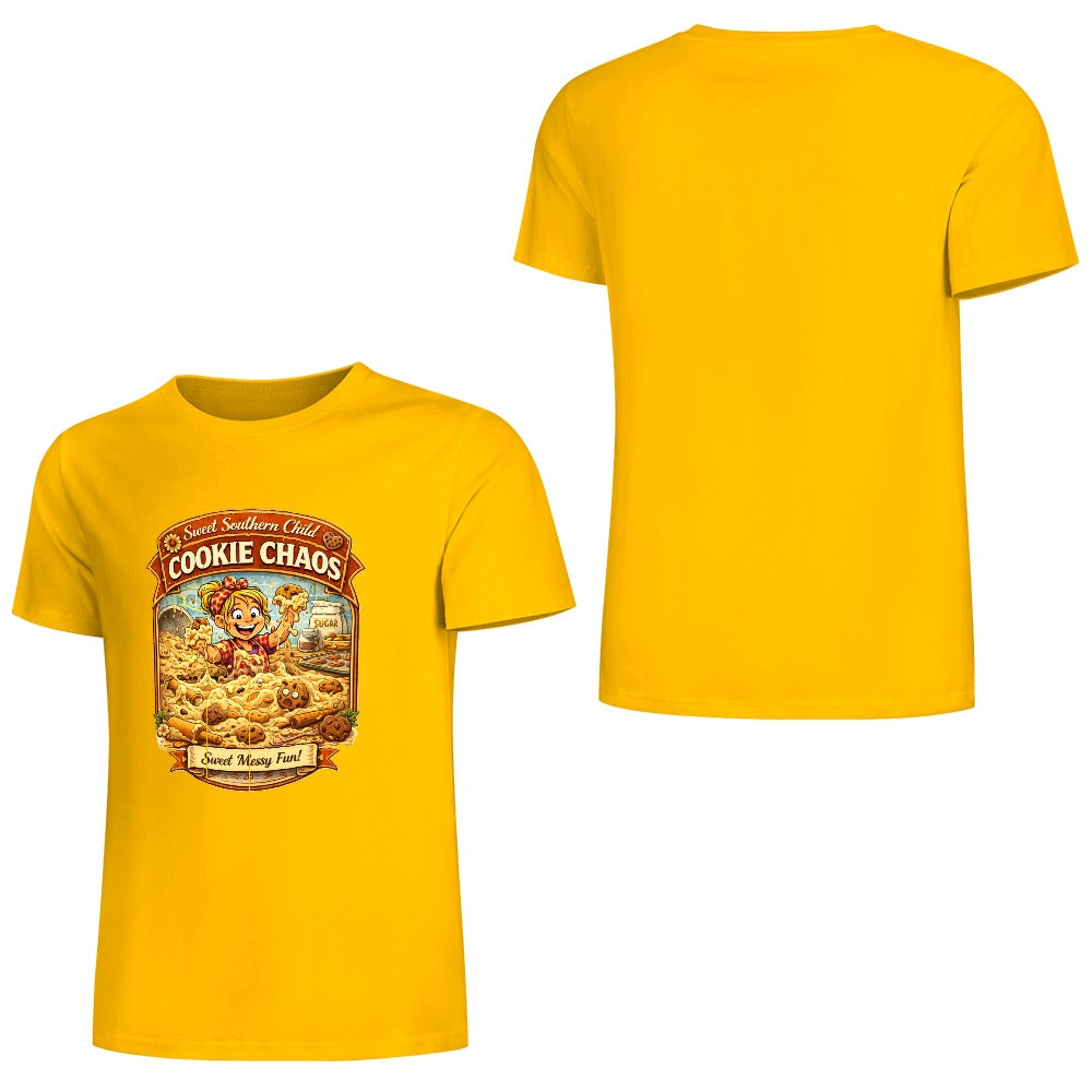 New Pure cotton short sleeved T-shirt Cookie chaos