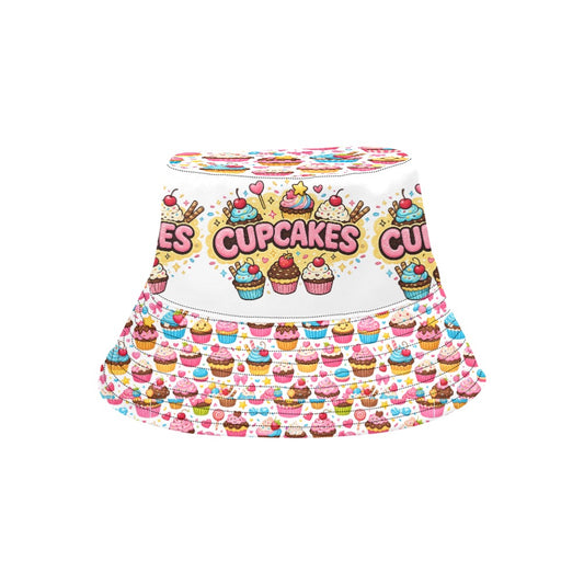 Cupcakes Women's All Over Print Bucket Hat