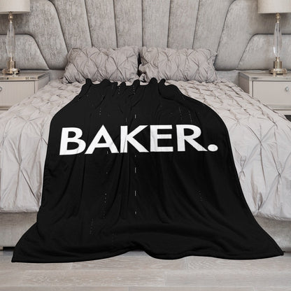 Ultra-Soft Flannel Blanket baker