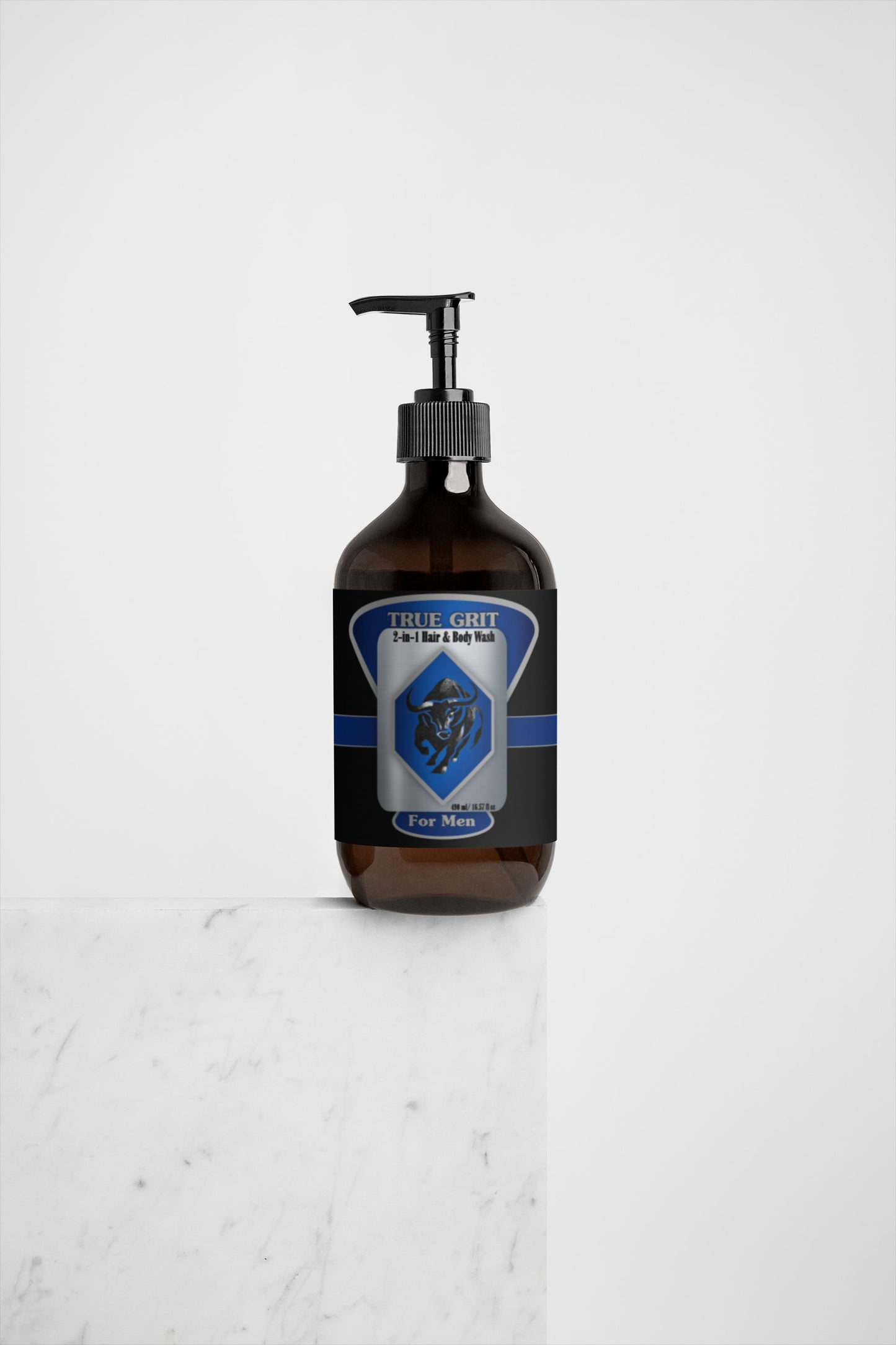 True Grit 2-in-1 Hair & Body Wash for men