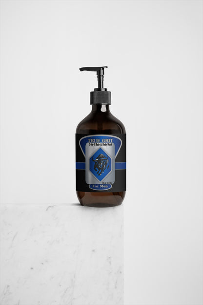 True Grit 2-in-1 Hair & Body Wash for men