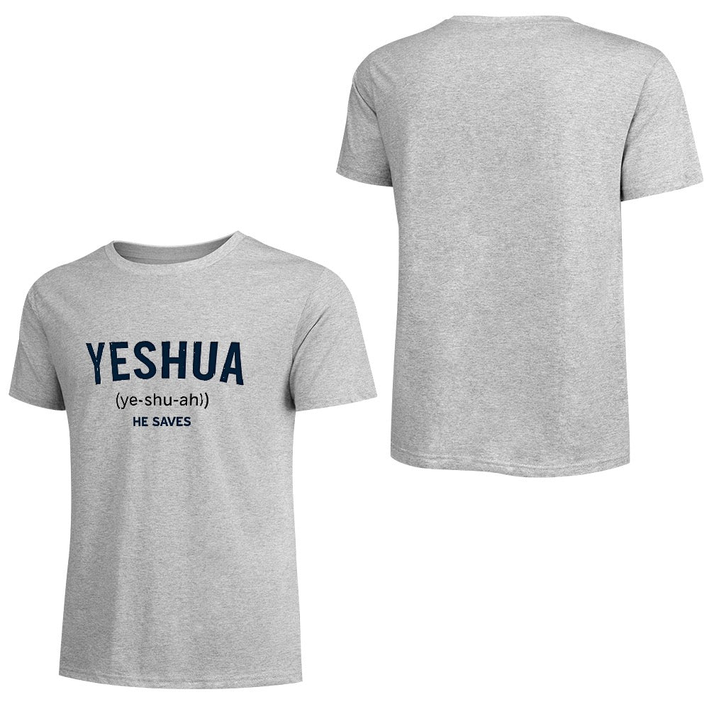 New Pure cotton short sleeved T-shirt yeshua
