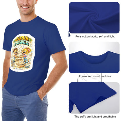 New High quality Men's T-shirt 100% Cotton