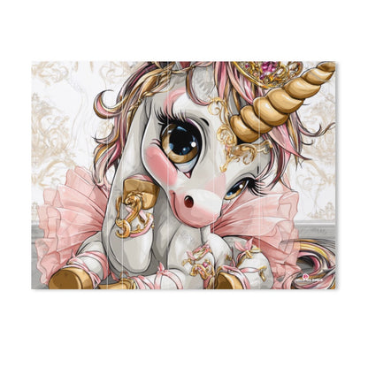 Hello-oh-Dollie unicorn ballerina Canvas Print Multiple sizes No Frame