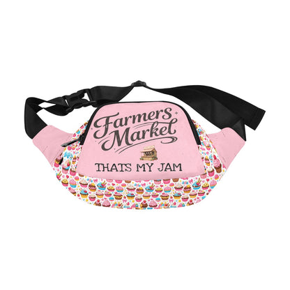 Farmers Market that’s my jam, Unisex Waist Bag (Model 1677)