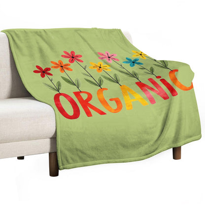 Ultra-Soft Flannel Blanket Organic