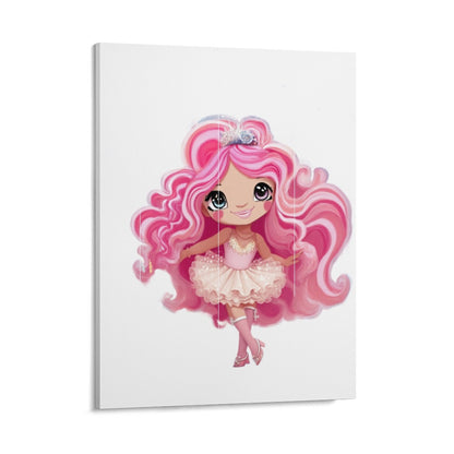 HELLO-OH-Dollie artwork Canvas Print Multiple sizes Unframed & Framed (Vertical)