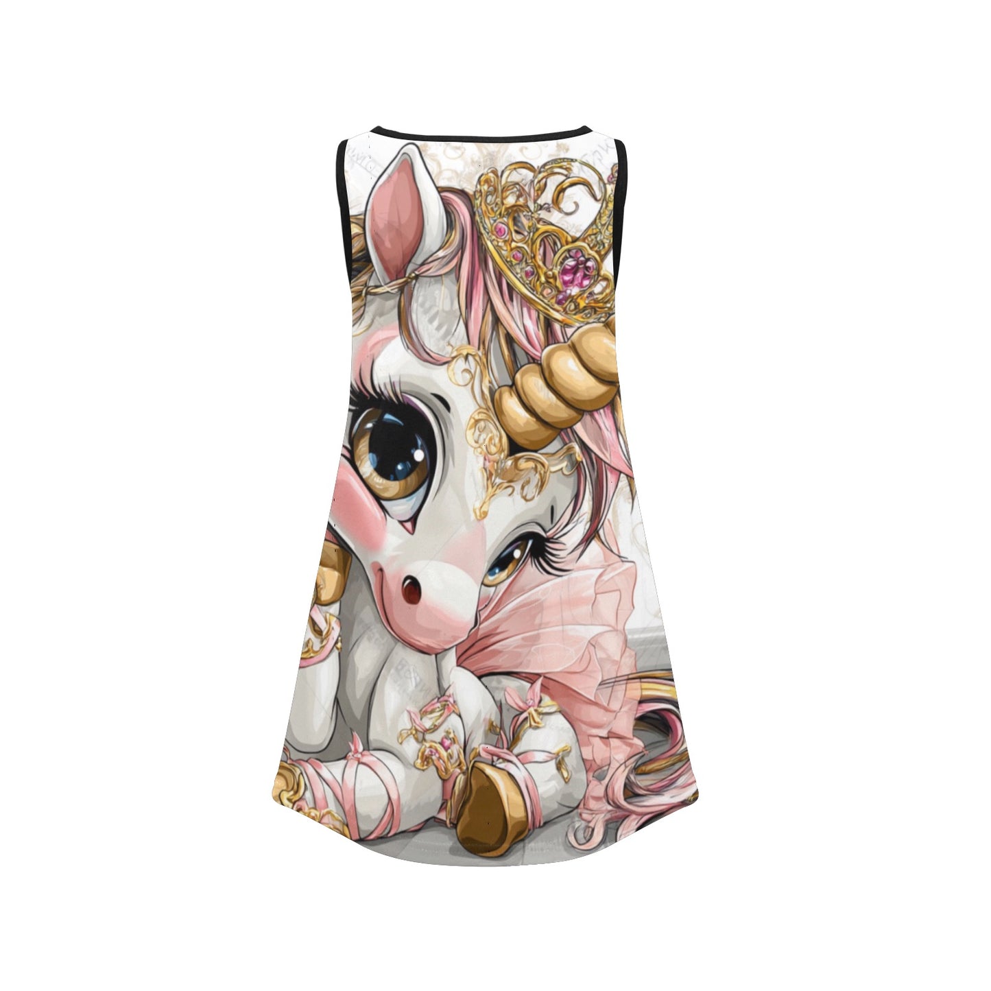 Hello-Oh-Dollie Girls' Sleeveless Dress (D58)