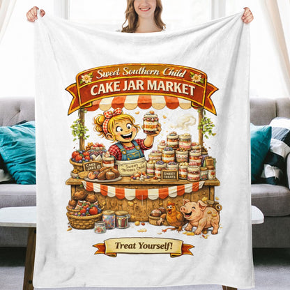 Ultra-Soft Flannel Blanket Cake jar market