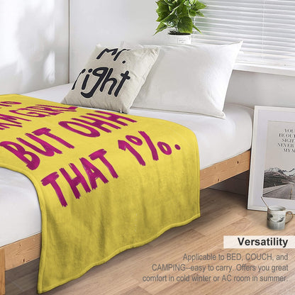 Ultra-Soft Flannel Blanket FARM girl