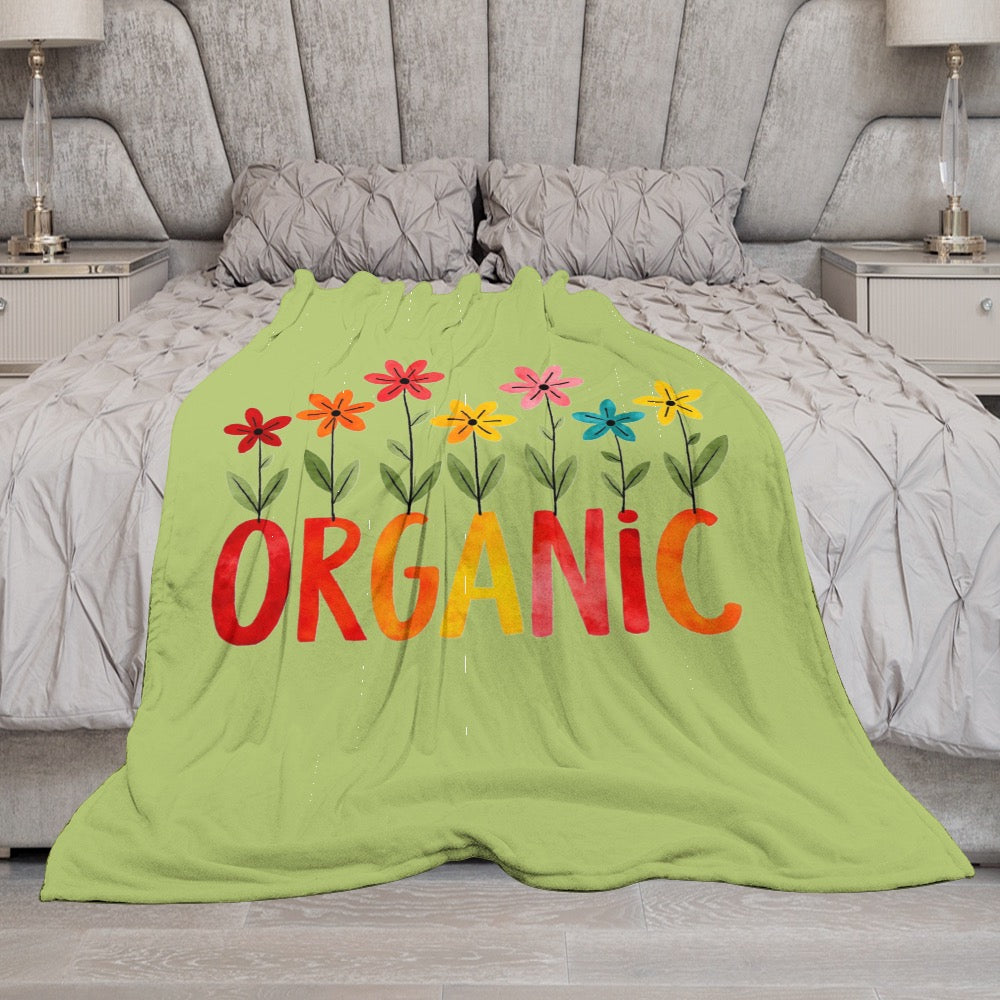 Ultra-Soft Flannel Blanket Organic