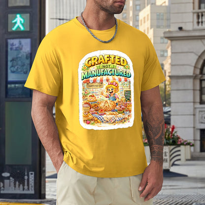 New High quality Men's T-shirt 100% Cotton