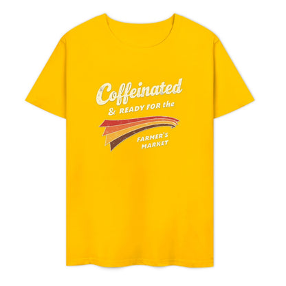 New Pure cotton short sleeved T-shirt ready for the Farmers Market