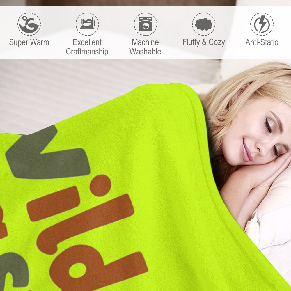 Ultra-Soft Flannel Blanket Wild yeast Child