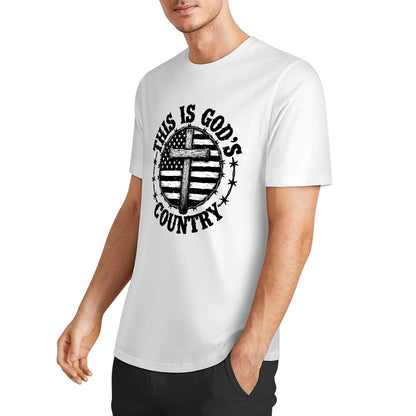 This is gods country pure cotton T-shirt This is God’s country