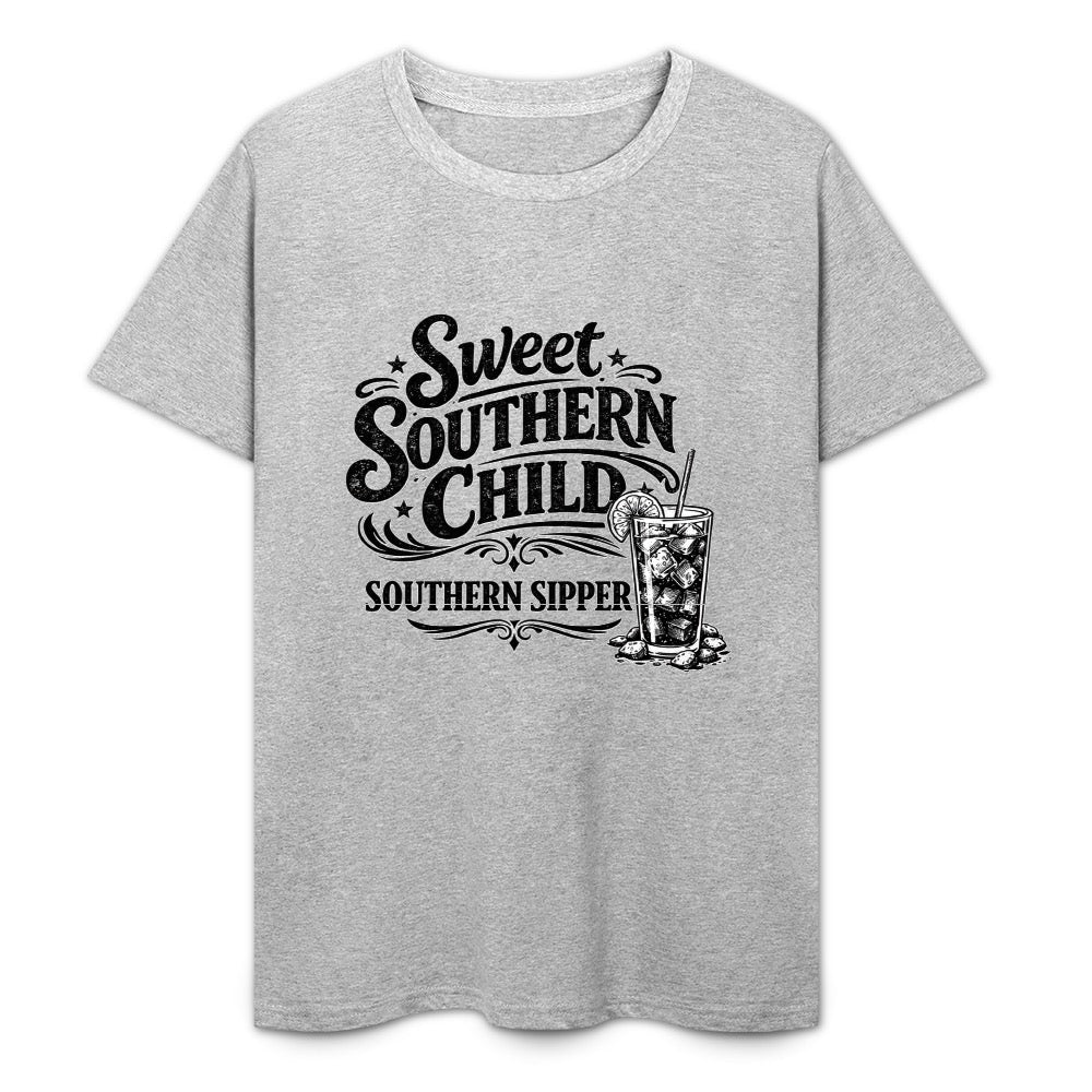 New Pure cotton short sleeved T-shirt southern child Southern sipper