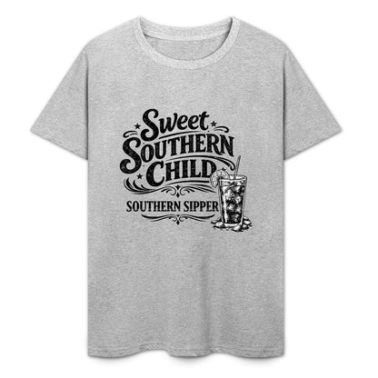 New Pure cotton short sleeved T-shirt southern child Southern sipper