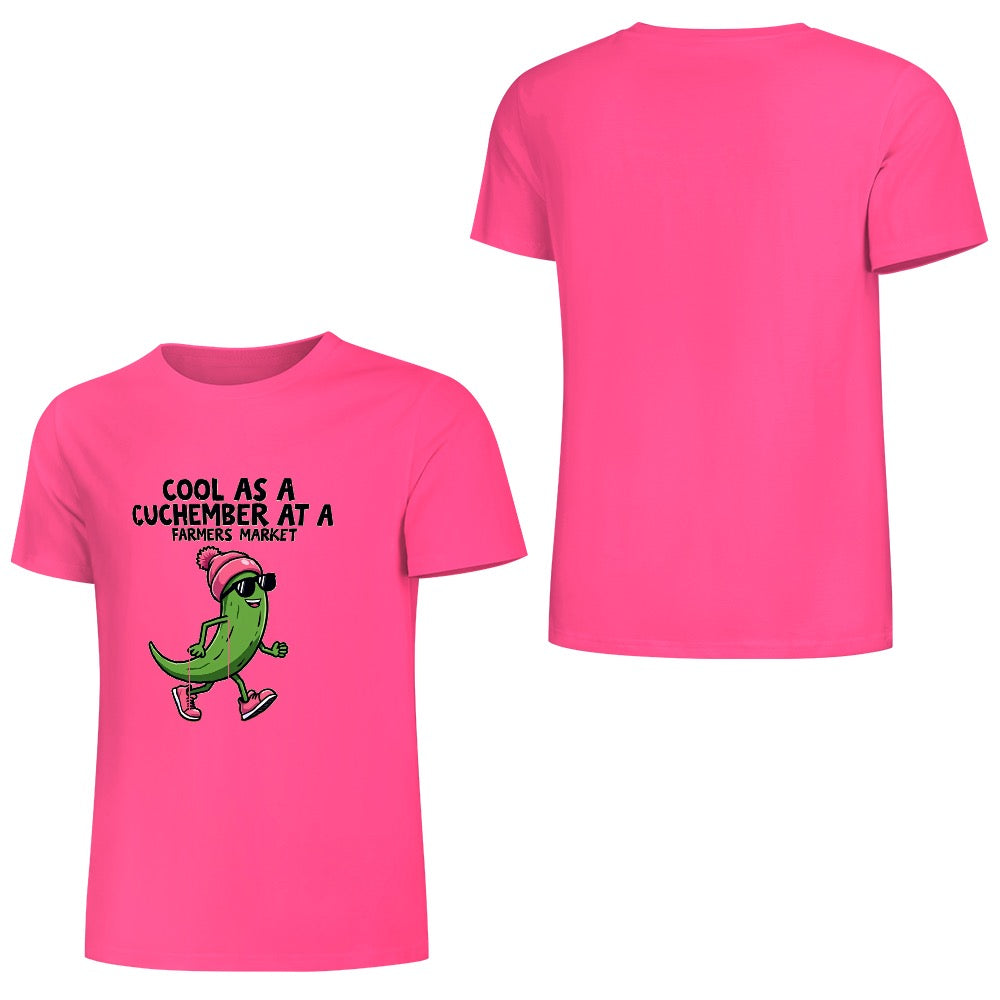 New Pure cotton short sleeved T-shirt cool as
