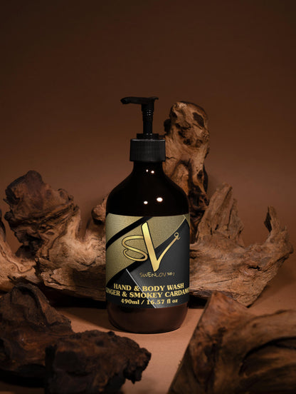 Hand & Body Wash, Ginger & Smoky Cardamom