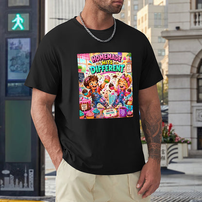 New High quality Men's T-shirt 100% Cotton