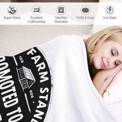 Ultra-Soft Flannel Blanket Promoted to Baker