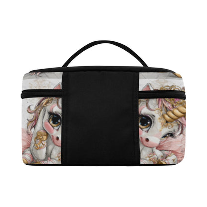 HELLO-OH-DOLLIE UNICORN BALLERINA Cosmetic Bag (Model 1658) (Large)