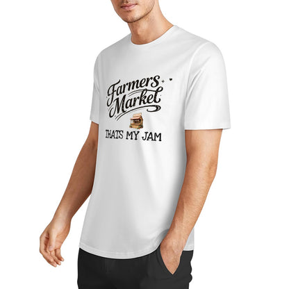 New Pure cotton short sleeved T-shirt farmers markets that’s my jam