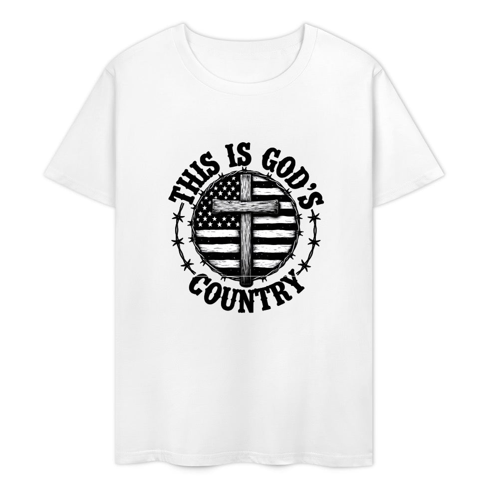 This is gods country pure cotton T-shirt This is God’s country